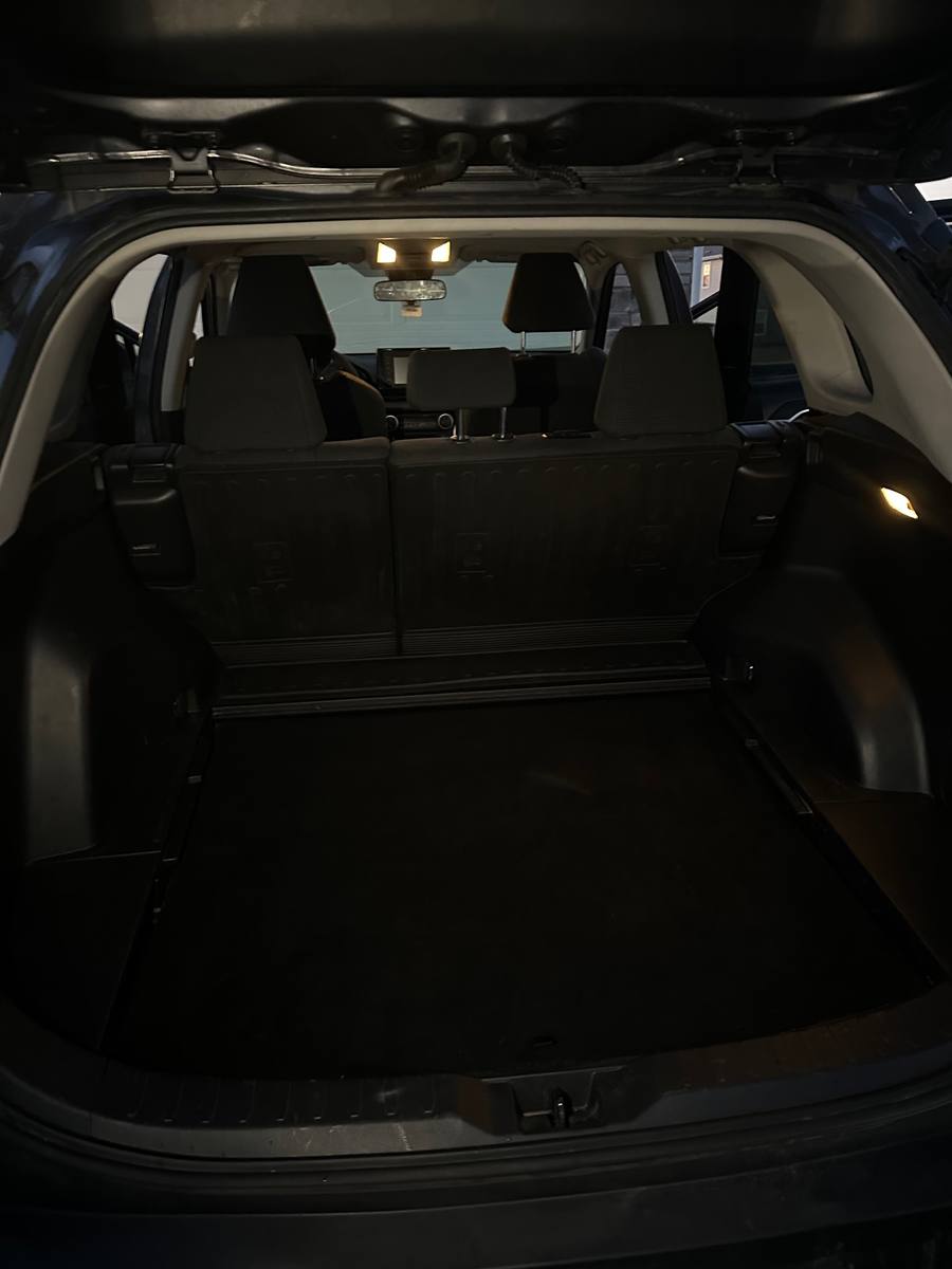 After — clean SUV trunk