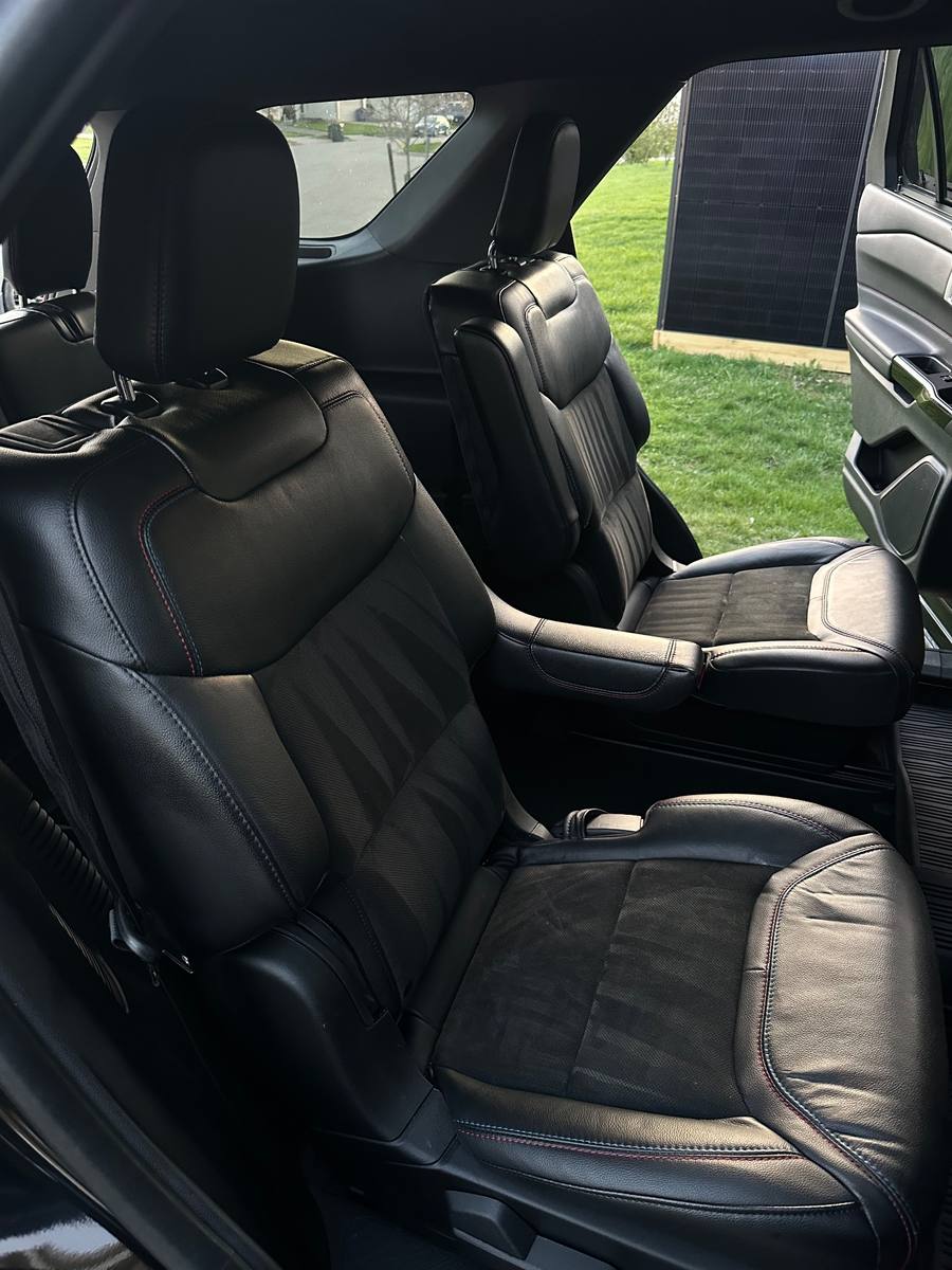 Ford Explorer ST rear seats